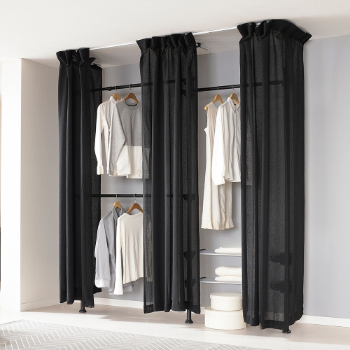 롯데알미늄 이지온 국민튼튼 커튼 선반 행거 EOB-S315W