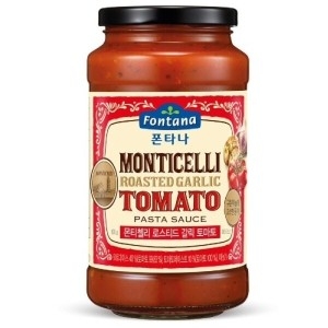 폰타나 몬티첼리 로스티드 갈릭 토마토 파스타소스 600g