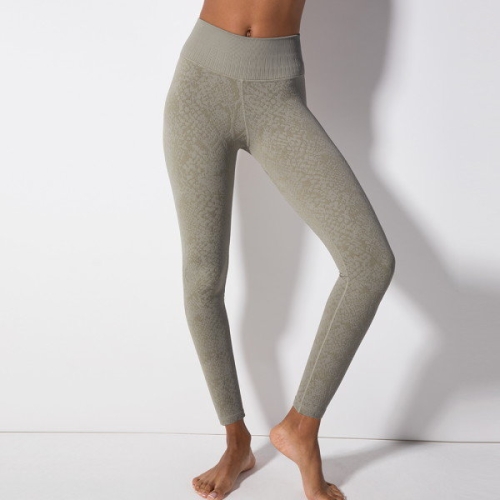 아보카도 폴리쉬드 파이톤 레깅스 VM4BO876SM