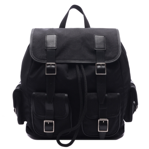 생로랑 남성 버클 포켓 백팩 344039 GIV2F 1000 14F