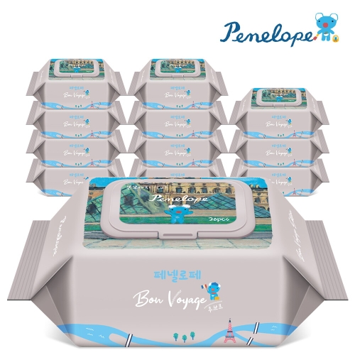 페넬로페 본보야지 루브르 물티슈 캡형 20매