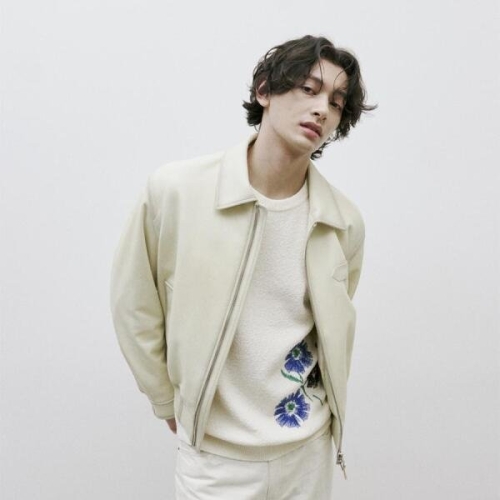 지이크 파렌하이트 FAHREN 투톤 레더 점퍼_FIGDA302 YE