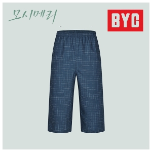 BYC 모시메리 7부 파자마바지 잠옷바지 ECF3027