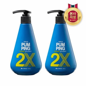 LG생활건강 페리오 2X 인텐스 펌핑치약 스피아민트 285g