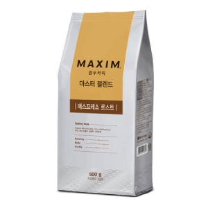 동서식품 맥심 마스터 블렌드 에스프레소 로스트 원두커피 500g
