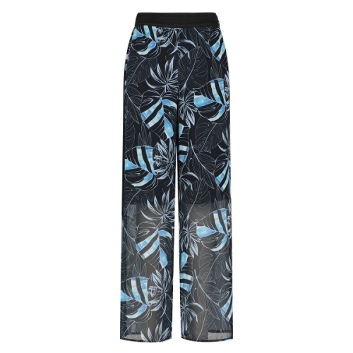 조이너스 밴딩 프린트 트임 와이드 팬츠 JADU6-WPL300