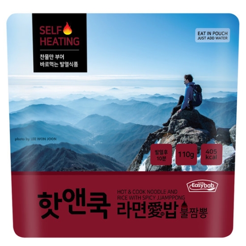 참미푸드 이지밥 핫앤쿡 라면애밥 불짬뽕 110g