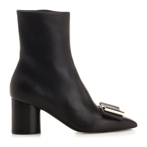 페라가모 보우 앵클부츠 01G004 0763184 NDEF