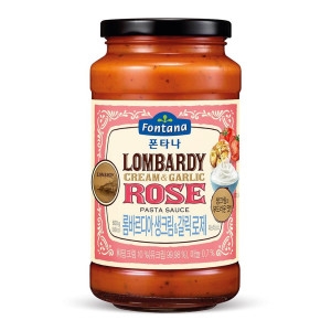 폰타나 롬바르디아 생크림 갈릭 로제 파스타소스 600g