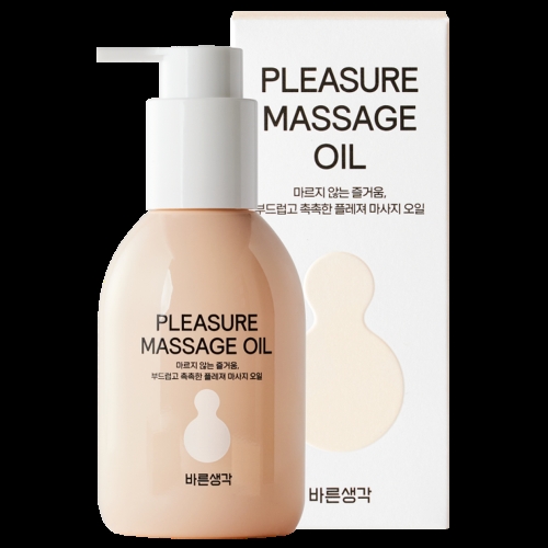 바른생각 플레져 마사지 오일 누드바닐라 150ml