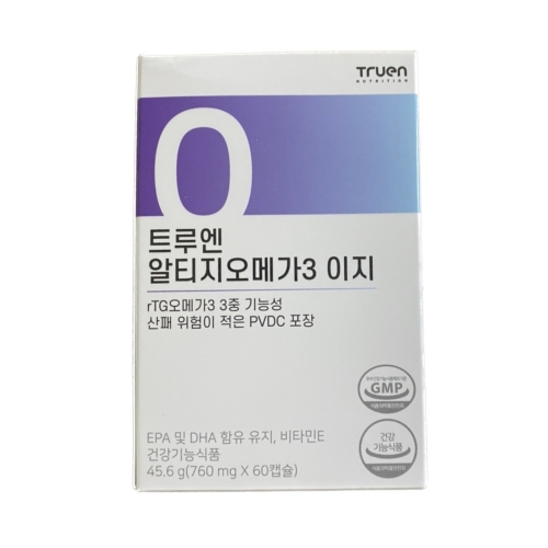 트루엔 초임계 알티지오메가3 760mg 60캡슐