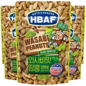 HBAF 와사비맛 땅콩 120g