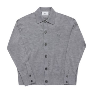 아미 드 꾀흐 톤온톤 하트 로고 공용 가디건_UKC042 KN0039 055