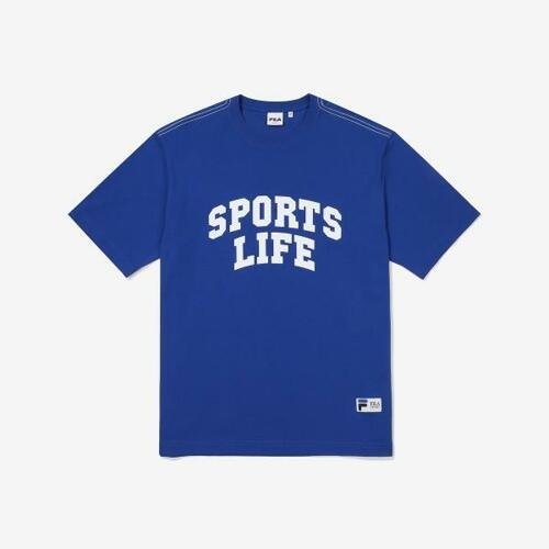 휠라 온라인 Sportslife 아치로고 반팔티셔츠 FE2RSF5105X_OWH