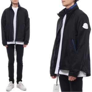 몽클레르 SS24 BASIC WATERPROOF OCTANO JACKET BLACK 1A0007853A5E