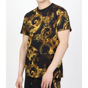 베르사체 WATERCOLOUR COUTURE TSHIRT 76GAH6S0 JS287 G89 워터컬러 꾸뛰르 티셔츠