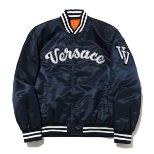 베르사체 VARSITY NYLON BOMBER JACKET 1008027 1A05725 1UD70 바시티 나일론 봄버 자켓