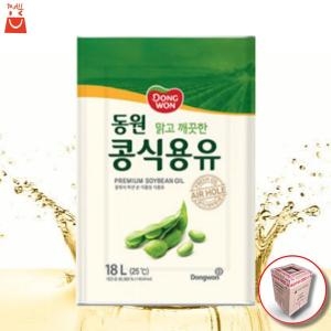 동원F&B 맑고 깨끗한 콩식용유 18L