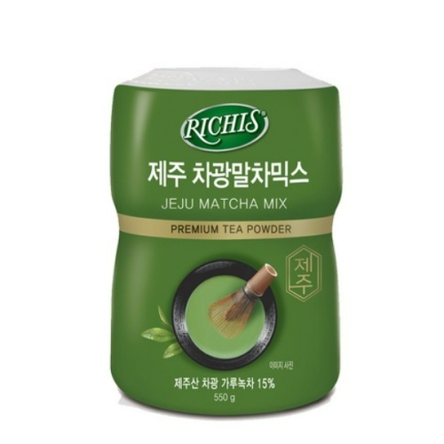 동서식품  리치스 제주차광 말차믹스 550g