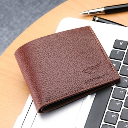 캉가루 남성 반 지갑 남학생 20대남자 선물 아빠지갑