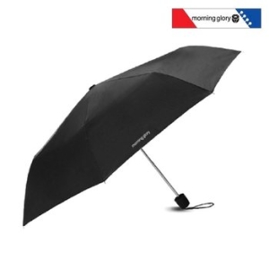 모닝글로리 칼라팝 3단 우산 검정 WBCA9FA