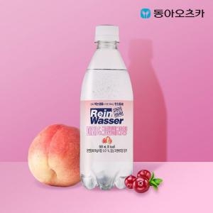 동아오츠카 라인바싸 탄산수 피치 크랜베리 500ml