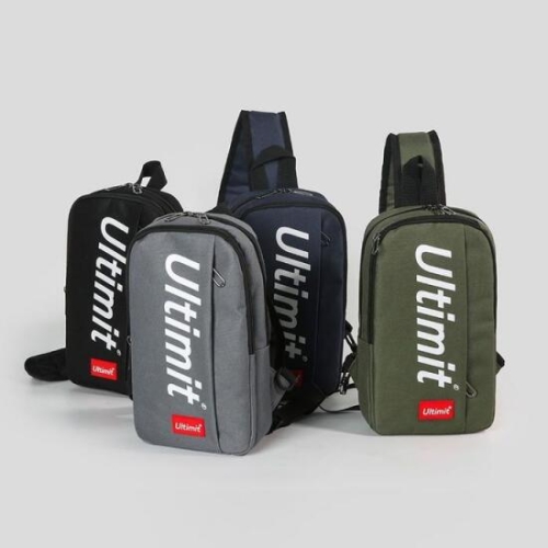 라일리 Rly TRD65 레터링 캐주얼 슬링백 경량 크로스백 보조가