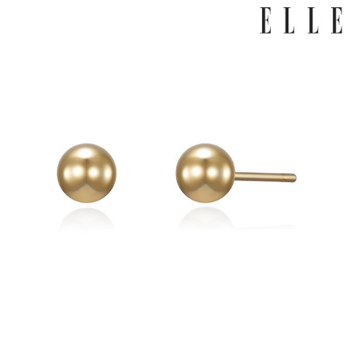 엘르쥬얼리  14K GF 베이직 볼 귀걸이 ELGPEE525