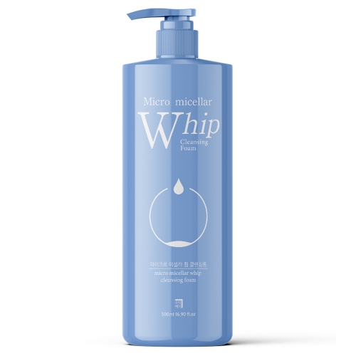 살림백서 마이크로 미셀라 휩 클렌징폼 500ml