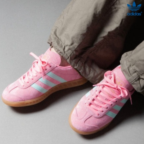 아디다스 함부르크 블리스 핑크 세미 플레쉬 아쿠아 검솔 여성용 IH5459