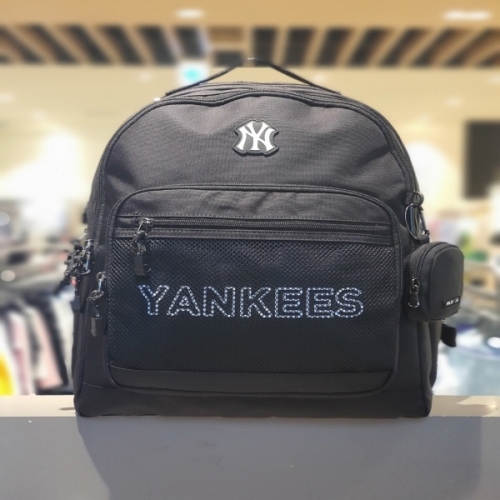 MLB키즈 베이직 메쉬 백팩 (7ABKB064N-50BKS)