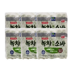 면사랑  프리미엄 녹차 메밀 소바 1.25kg