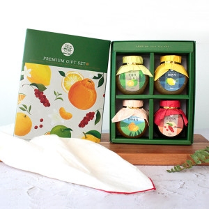 오렌지나무  프리미엄 제주 티 4종 선물세트