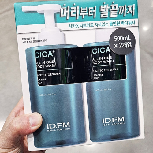아이디얼포맨 시카 플러스 올인원 바디워시 500ml