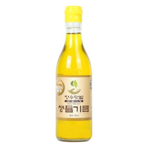 장수텃밭 중국산 생들기름 350ml