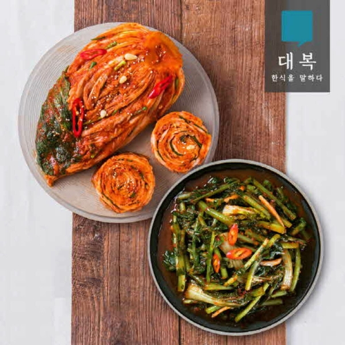 대복  열무김치 2kg+2kg 꽃게육수로 시원하고 아삭한 맛