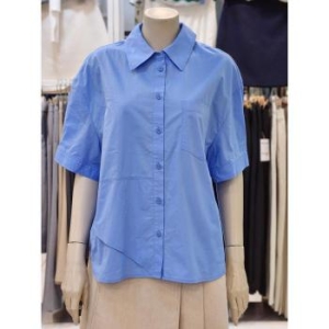 스위트숲 세이브존07 여성 뒤 단추 포인트 셔츠 VA5SS79 S15560665