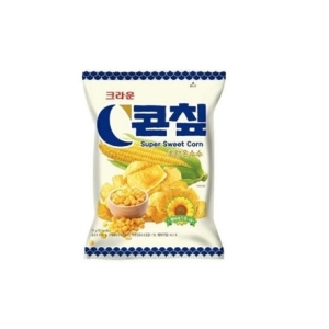 크라운제과  콘칩 초당옥수수 70g x16