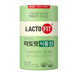 종근당건강 락토핏 식물성 2g 60포