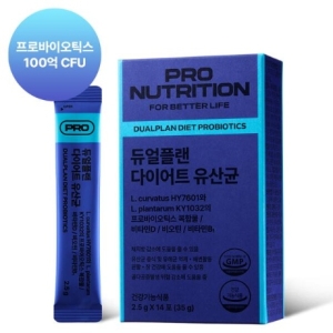 서흥 프로뉴트리션 듀얼플랜 다이어트 유산균 2.5g 14포