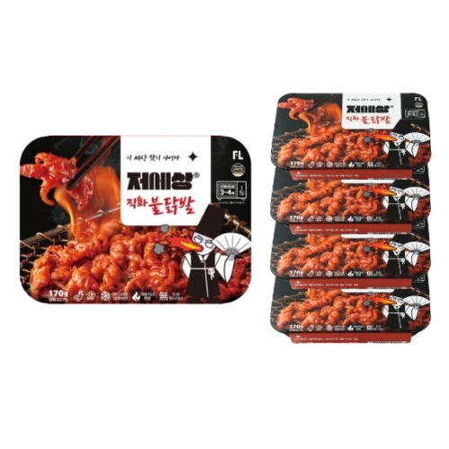 에프엘컴퍼니  저세상 직화 불닭발 170g