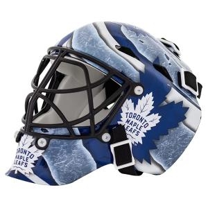 프랭클린  Sports NHL 골키퍼 마스크 미니 하키 케이스 수집용 로고 팀 색상 스포츠 헬멧 1814492