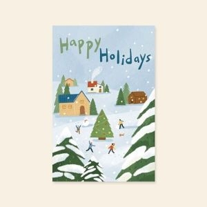 캘리엠  크리스마스카드 XHH3004 HAPPY HOLIDAYS