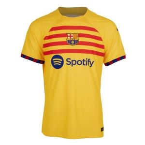 나이키  FC 바르셀로나 2022 23 드라이 핏 ADV 매치 4TH 저지 DR5077729 반팔유니폼 스포츠티 운동 축구 단