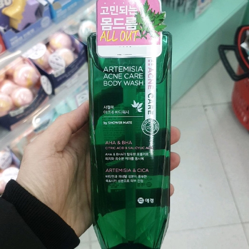 샤워메이트 사철쑥 아크네 바디워시 400ml