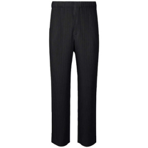 이세이미야케 HP46-JF104 15 옴므 플리세 플리츠 재뉴어리 스트레이트 팬츠 블랙