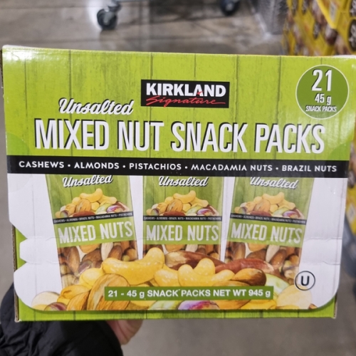 코스트코 커클랜드 무염 견과 스낵팩 945g