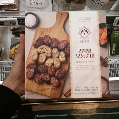 이마트 피코크 최지형 리북방 모둠순대 750g