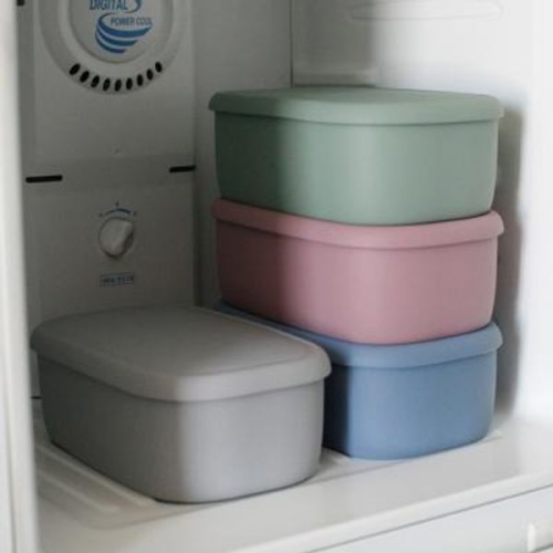 체리하우스 파스텔 실리콘 밀폐용기 특대 1.4L