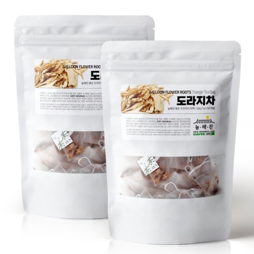 늘해찬  볶은 국산 도라지차 50티백